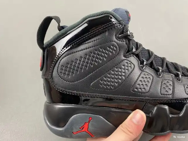 Reps TBK 9 Retro Bred Patent Jordan Air 302370-014 0605